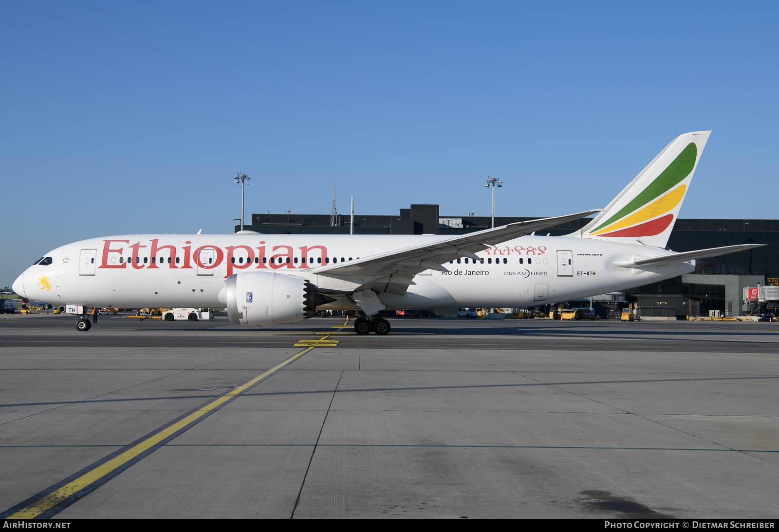 Aircraft Photo of ET-ATH | Boeing 787-8 Dreamliner | Ethiopian Airlines | AirHistory.net #686045