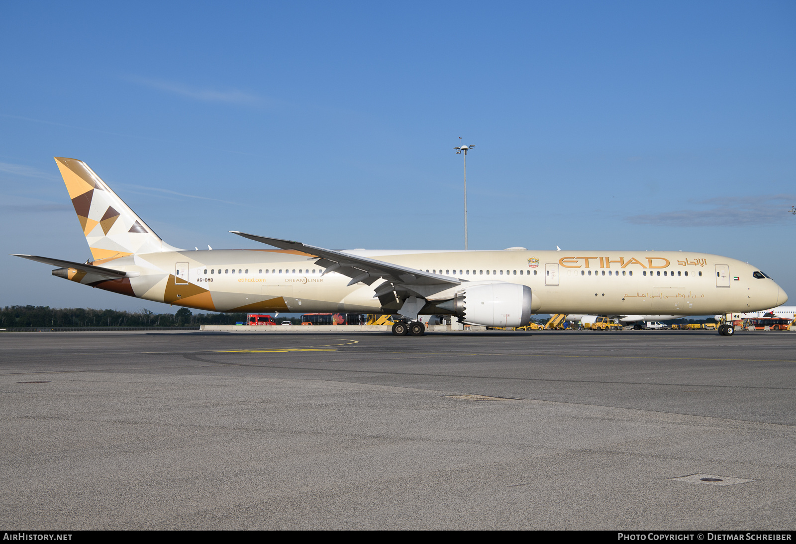 Aircraft Photo of A6-BMB | Boeing 787-10 Dreamliner | Etihad Airways | AirHistory.net #686063