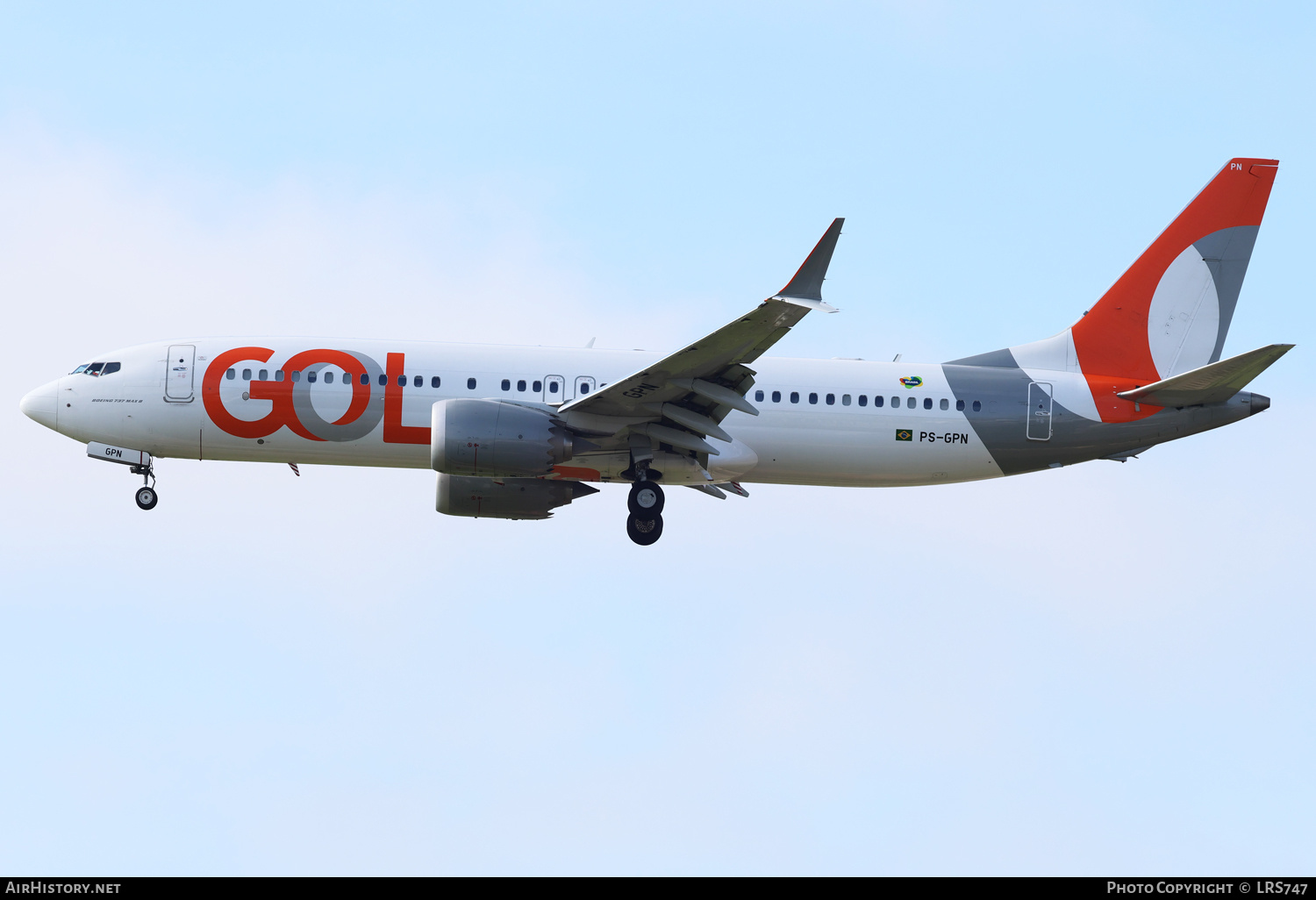 Aircraft Photo of PS-GPN | Boeing 737-8 Max 8 | GOL Linhas Aéreas | AirHistory.net #686078