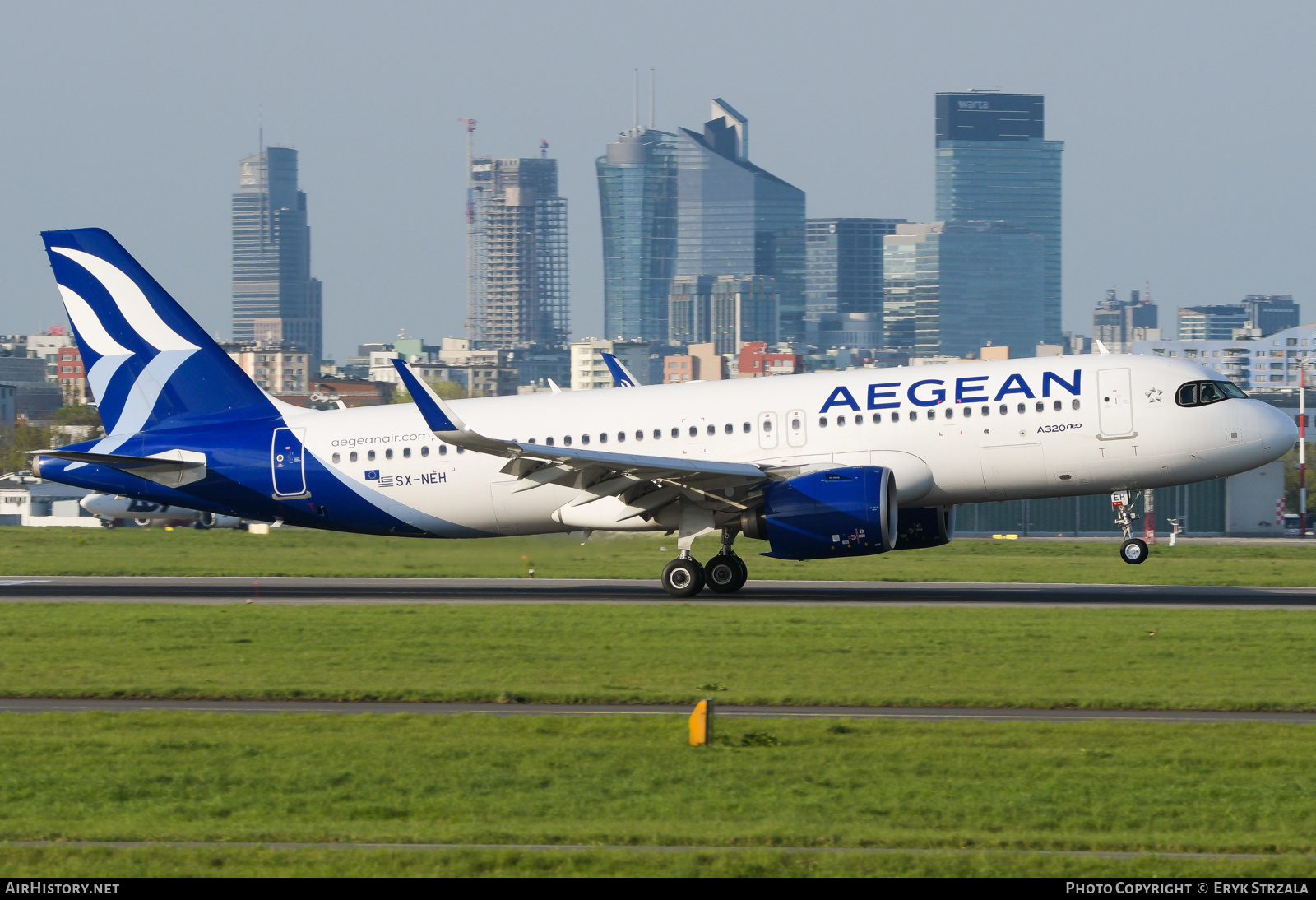 Aircraft Photo of SX-NEH | Airbus A320-271N | Aegean Airlines | AirHistory.net #686082