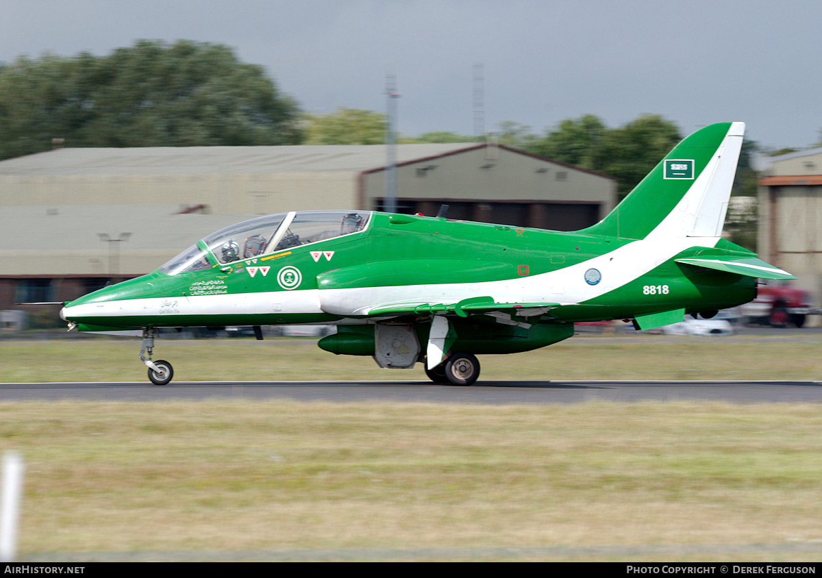 Aircraft Photo of 8818 | British Aerospace Hawk 65A | Saudi Arabia - Air Force | AirHistory.net #686097