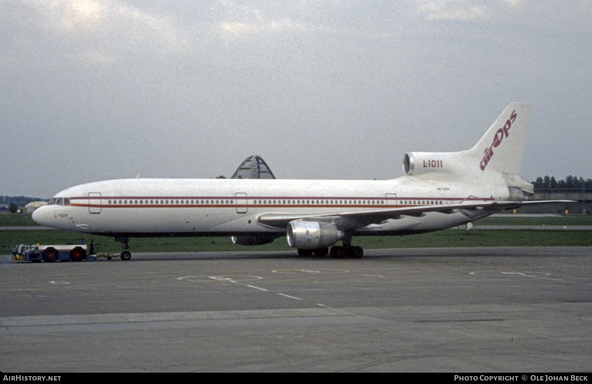 Aircraft Photo of SE-DSC | Lockheed L-1011-385-1 TriStar 50 | Air Ops | AirHistory.net #686128