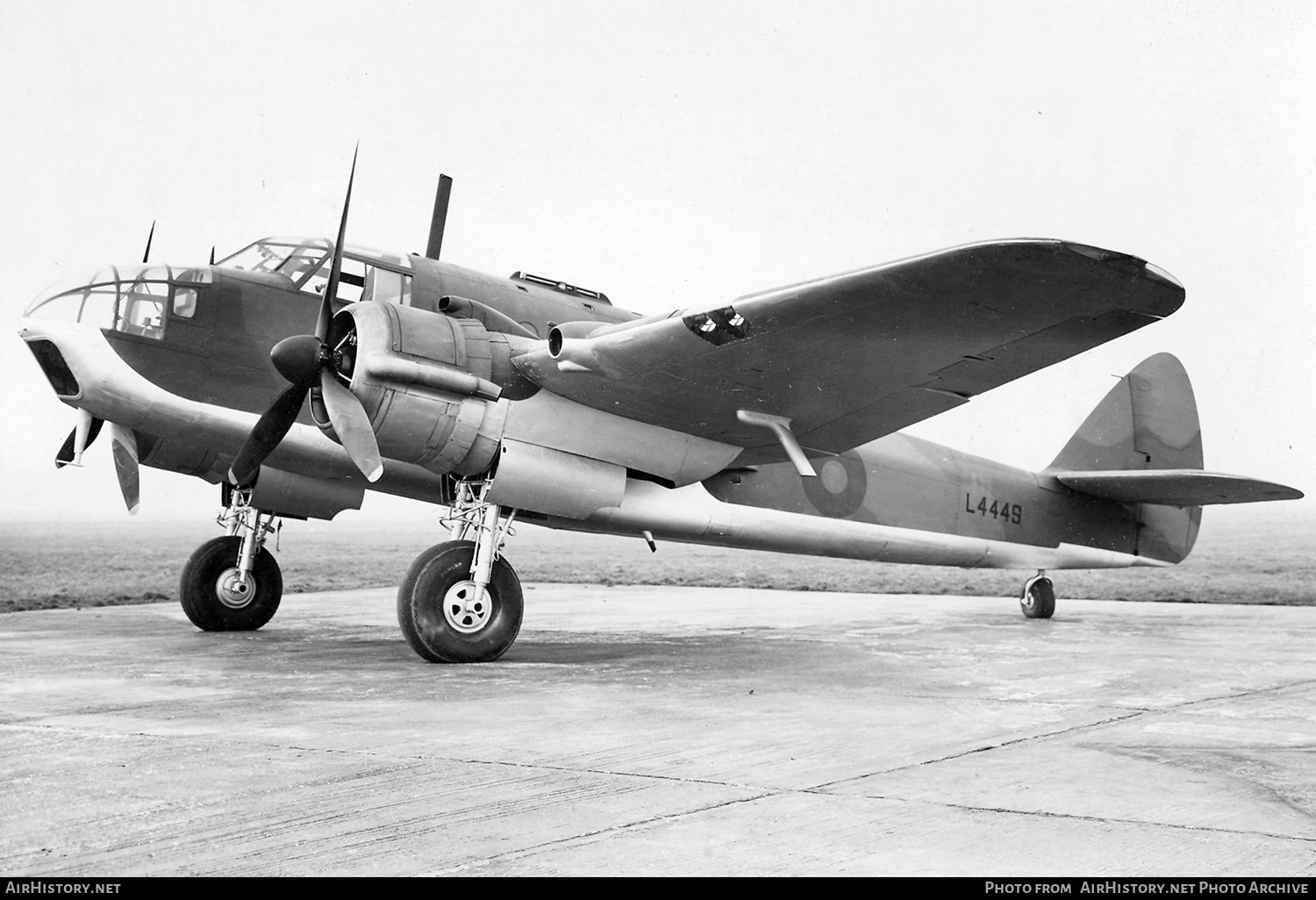 Aircraft Photo of L4449 | Bristol Beaufort MkI | UK - Air Force | AirHistory.net #686130