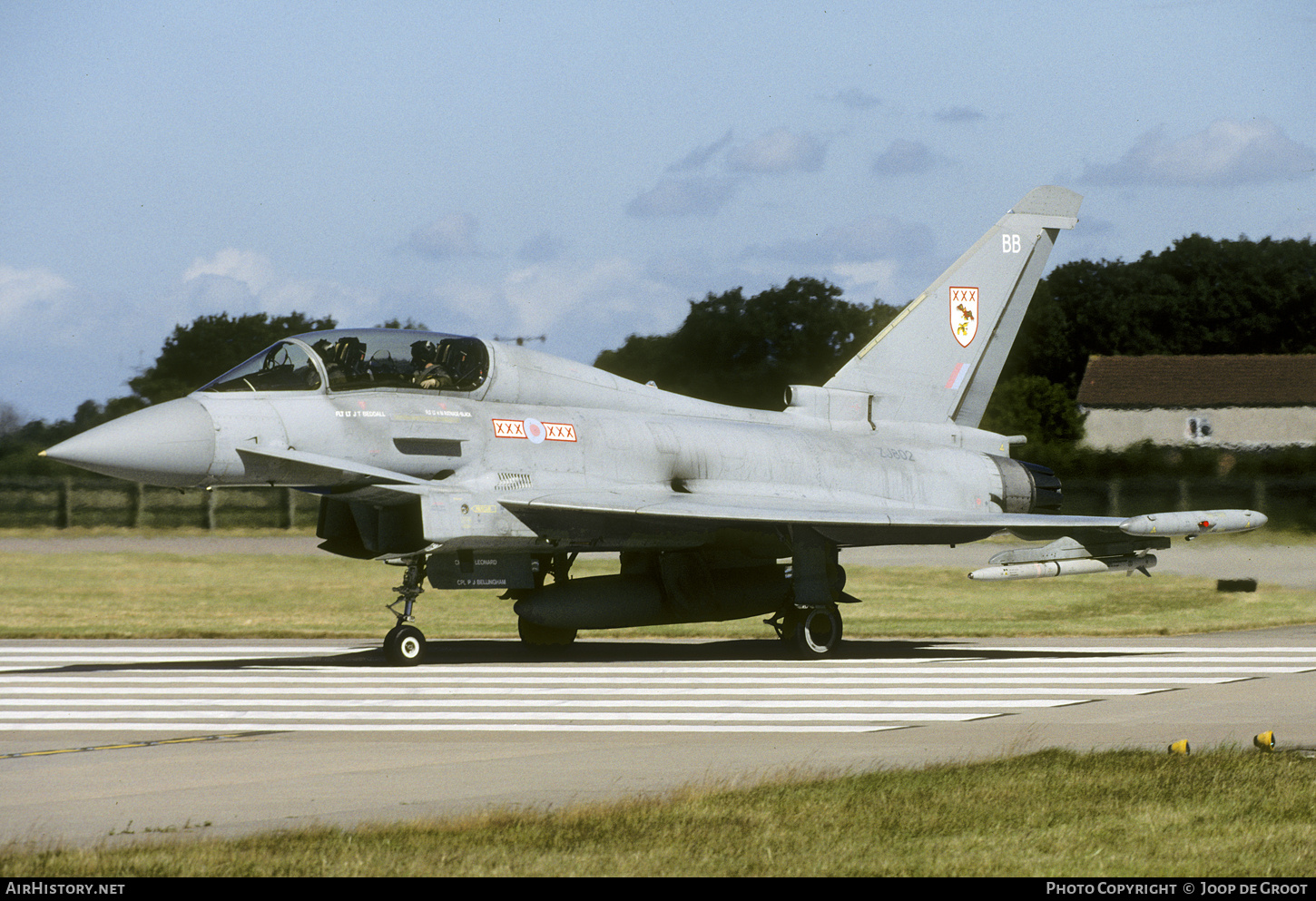 Aircraft Photo of ZJ802 | Eurofighter EF-2000 Typhoon T1 | UK - Air Force | AirHistory.net #686133