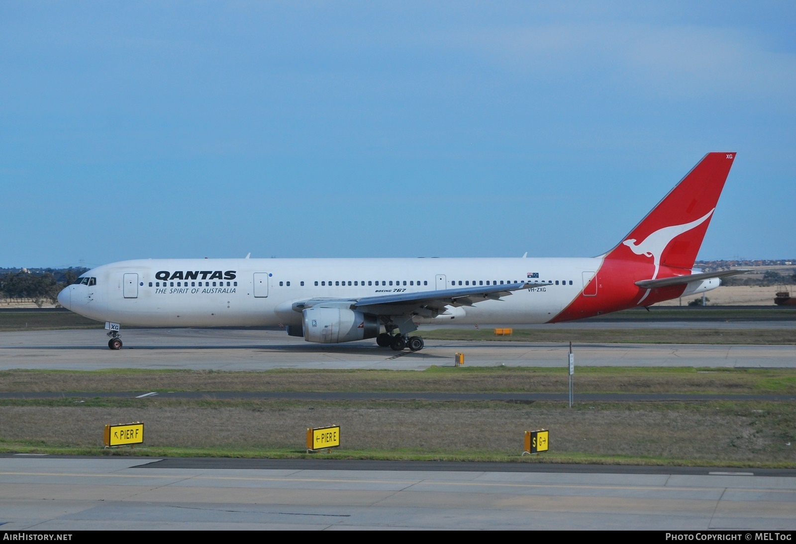 Aircraft Photo of VH-ZXG | Boeing 767-336/ER | Qantas | AirHistory.net #686137