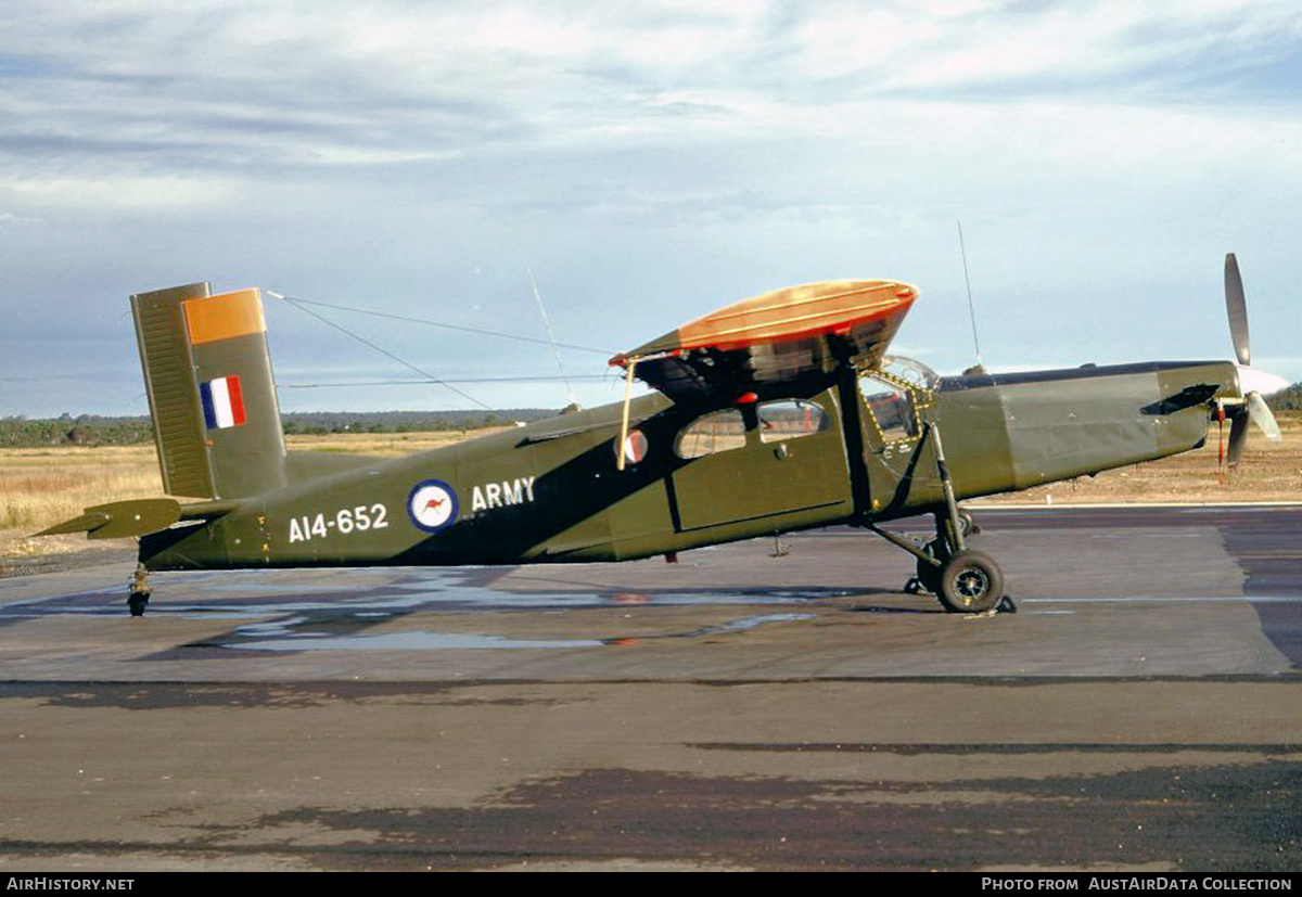 Aircraft Photo of A14-652 | Pilatus PC-6/B1-H2 Turbo Porter | Australia - Army | AirHistory.net #686146