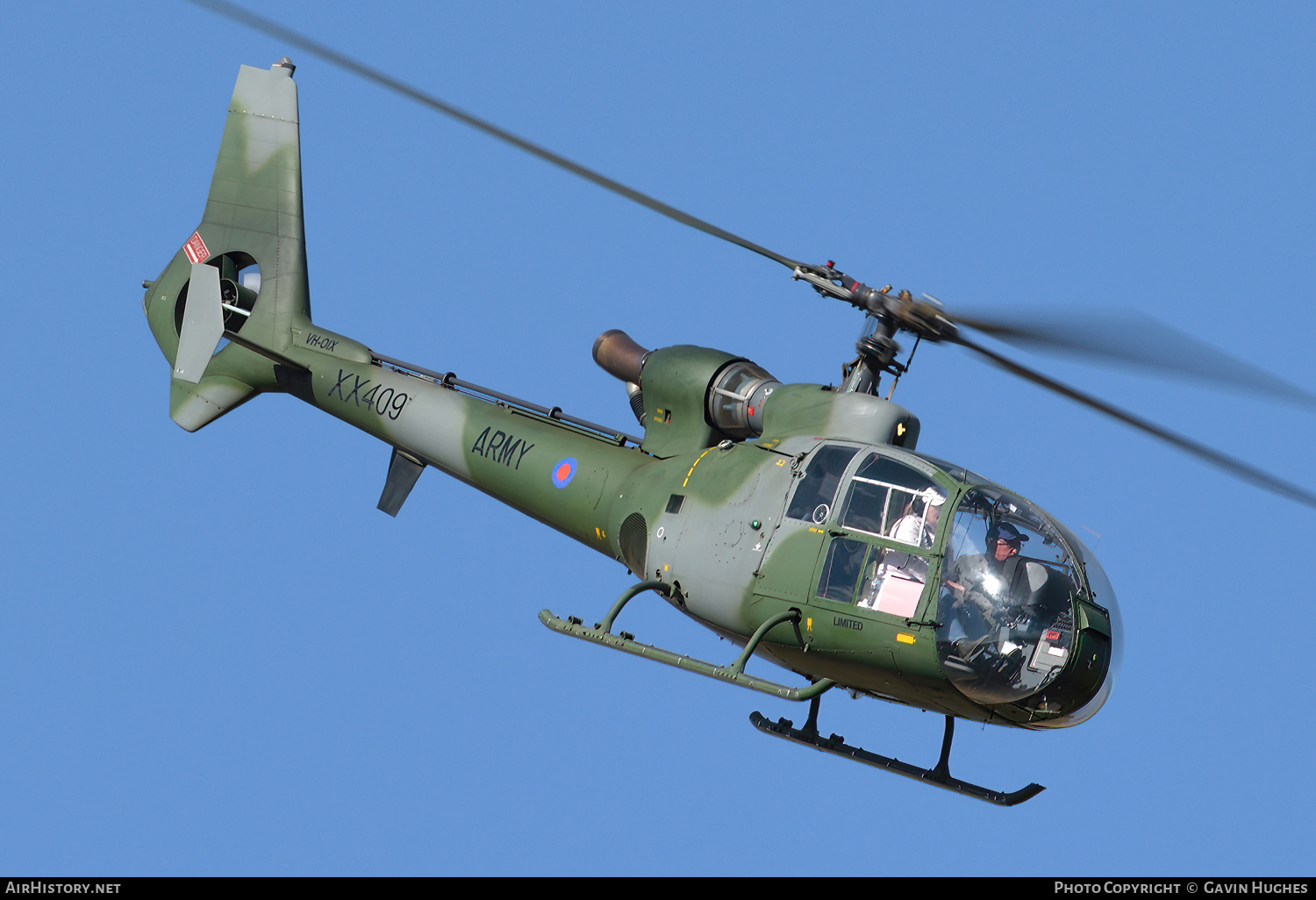 Aircraft Photo of VH-OIX / XX409 | Aerospatiale SA-341B Gazelle AH1 | UK - Army | AirHistory.net #686148