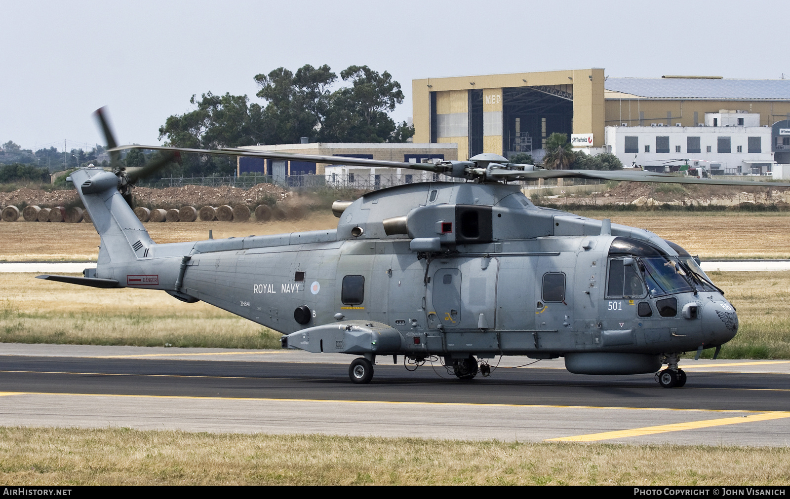 Aircraft Photo of ZH841 | EHI EH101-111 Merlin HM1 | UK - Navy | AirHistory.net #686171