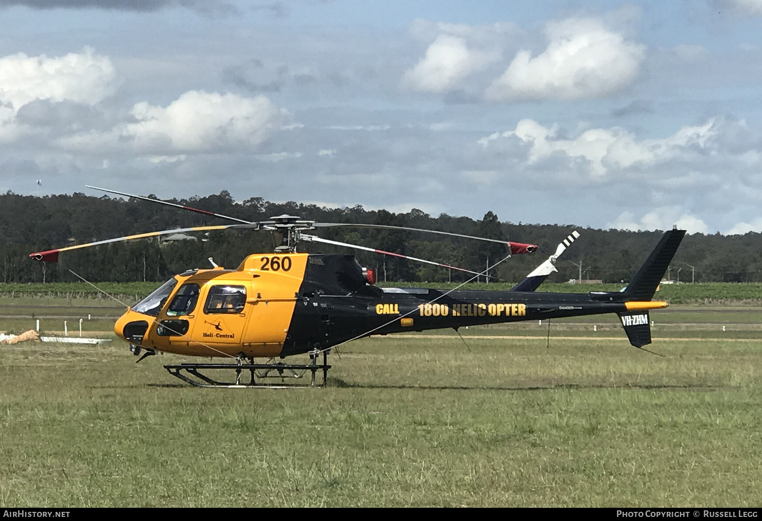 Aircraft Photo of VH-ZHM | Aerospatiale AS-350BA Squirrel | Heli-Central | AirHistory.net #686199