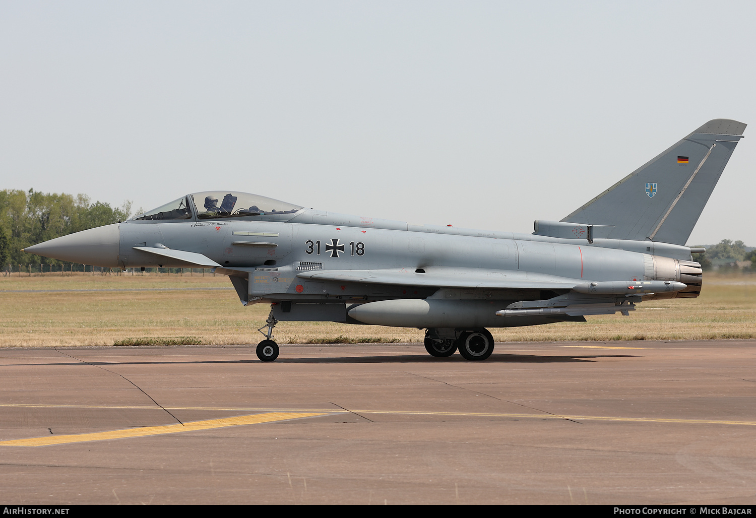 Aircraft Photo of 3118 | Eurofighter EF-2000 Typhoon S | Germany - Air Force | AirHistory.net #686200