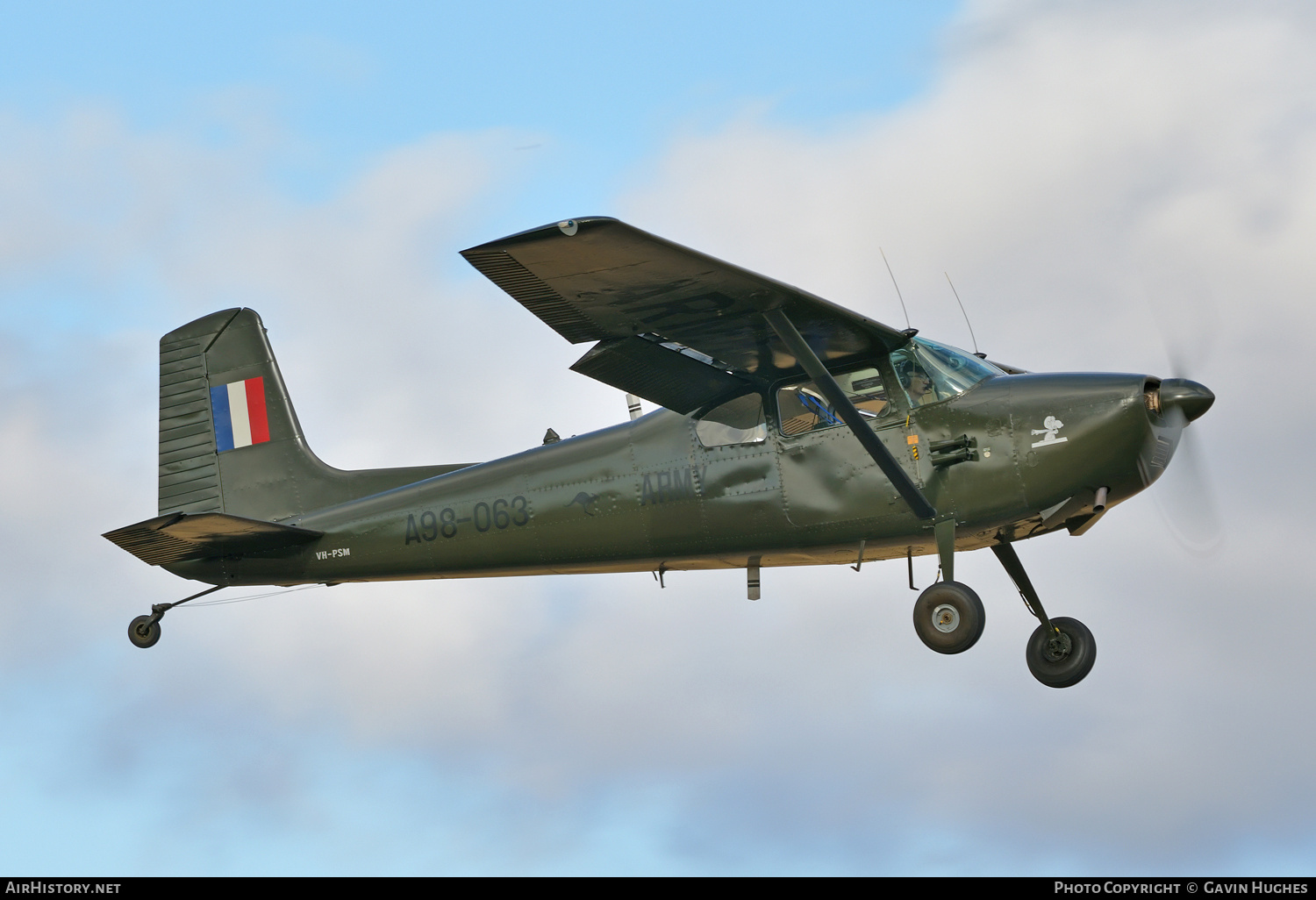Aircraft Photo of VH-PSM / A98-063 | Cessna 180D | Australia - Army | AirHistory.net #686201