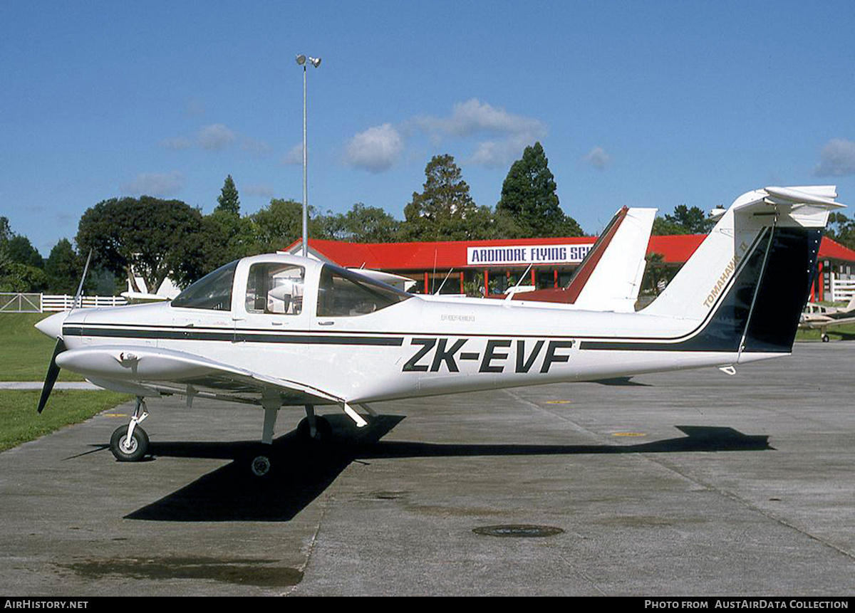 Aircraft Photo of ZK-EVF | Piper PA-38-112 Tomahawk | AirHistory.net #686226