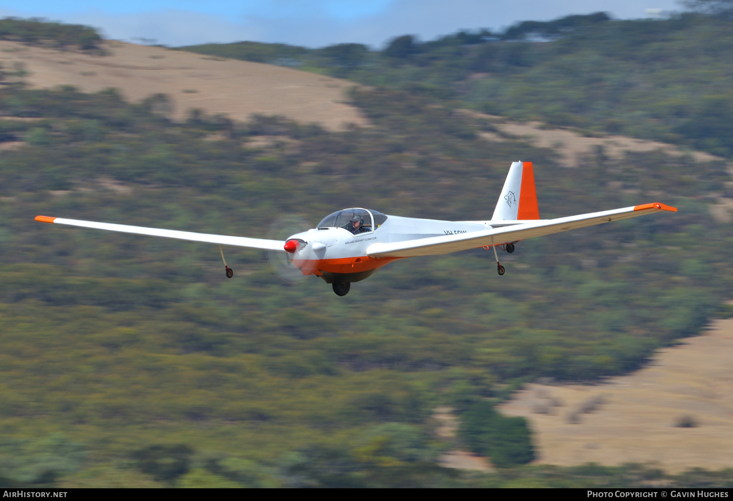 Aircraft Photo of VH-FQW | Scheibe SF-25C Falke | Adelaide University Gliding Club | AirHistory.net #686227