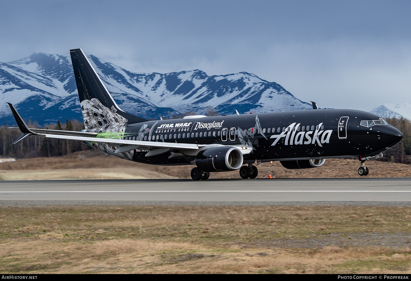 Aircraft Photo of N538AS | Boeing 737-890 | Alaska Airlines | AirHistory.net #686271