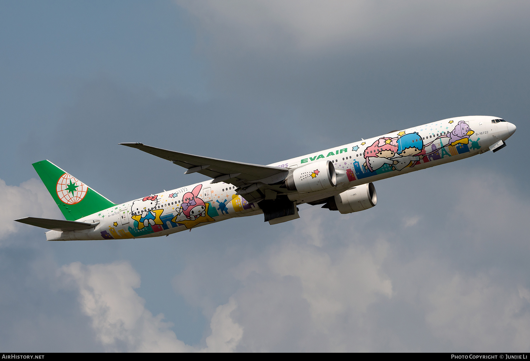 Aircraft Photo of B-16722 | Boeing 777-36N/ER | EVA Air | AirHistory.net #686299