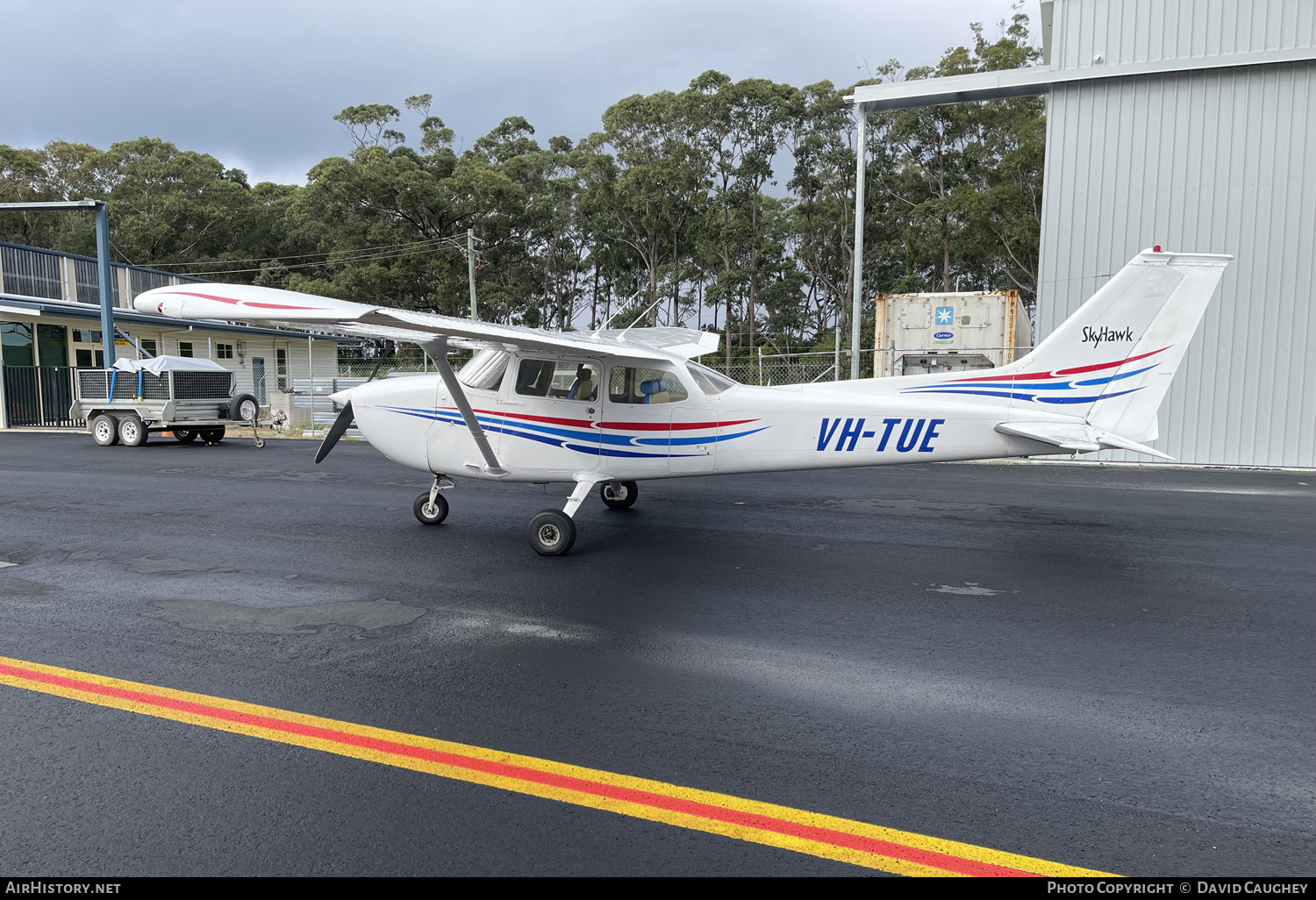 Aircraft Photo of VH-TUE | Cessna 172M Skyhawk | AirHistory.net #686322