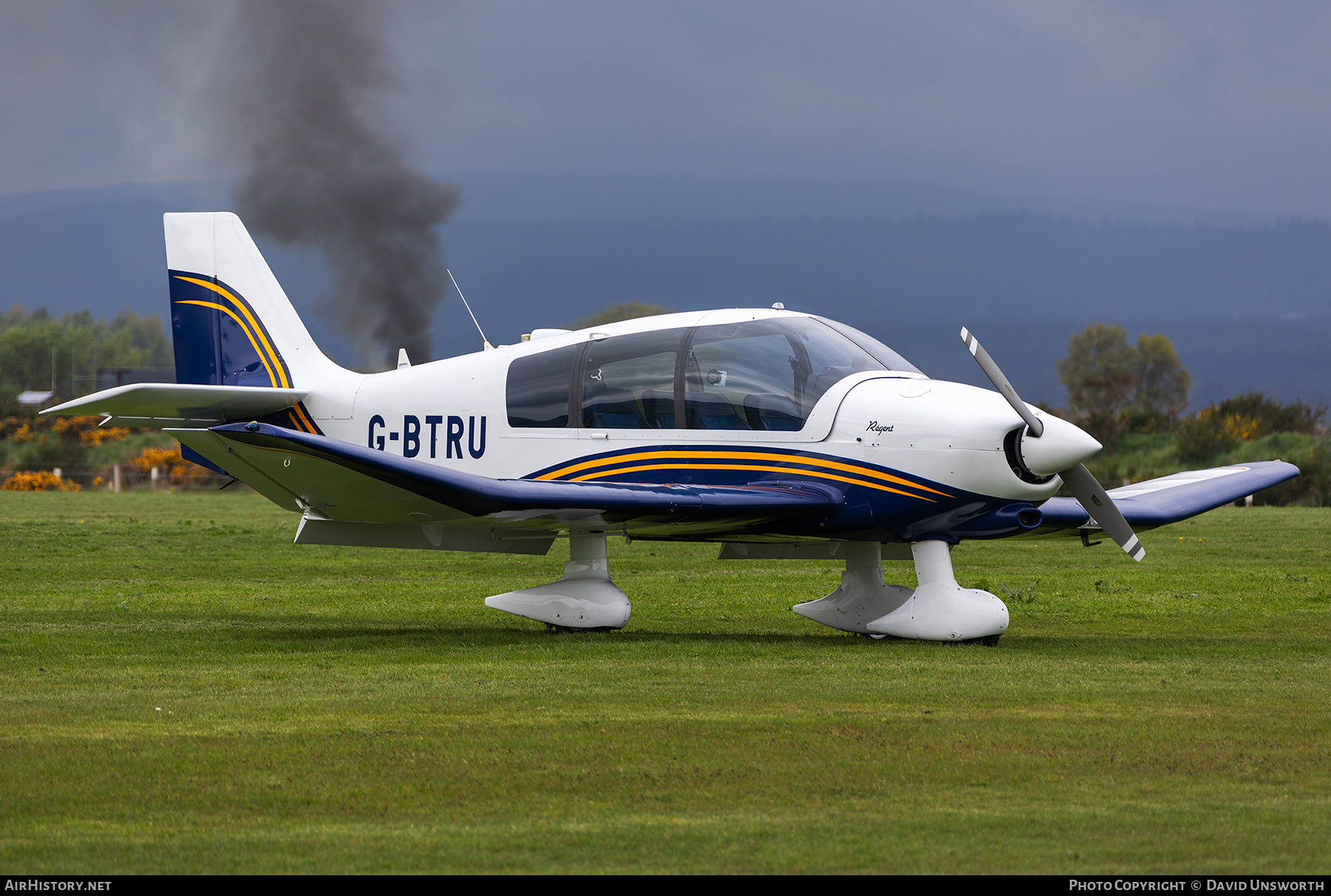 Aircraft Photo of G-BTRU | Robin DR-400-180 Regent | AirHistory.net #686348