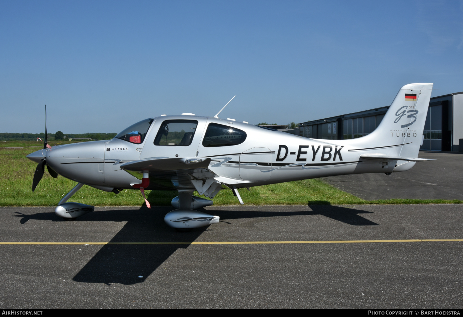 Aircraft Photo of D-EYBK | Cirrus SR-22 G3-GTS Turbo | AirHistory.net #686359