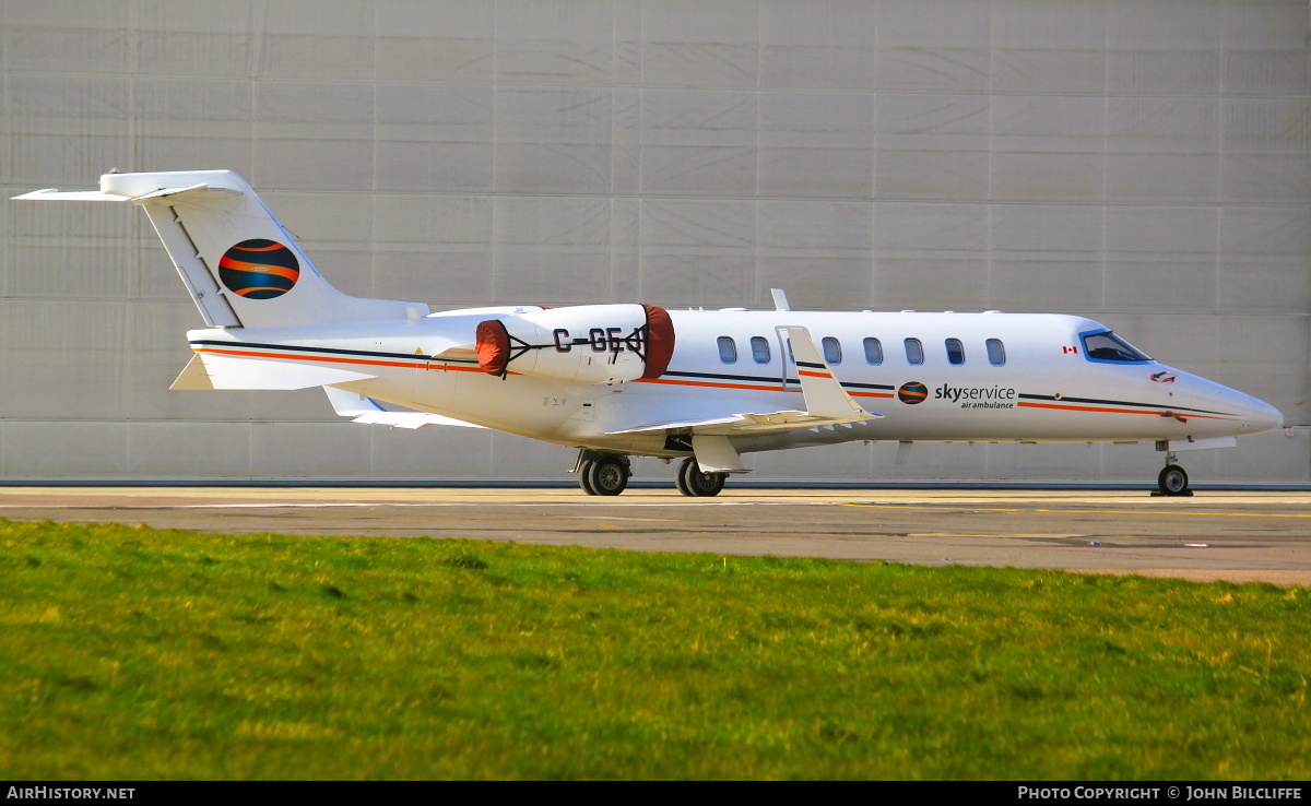 Aircraft Photo of C-GEJD | Learjet 45 | Skyservice Air Ambulance | AirHistory.net #686366
