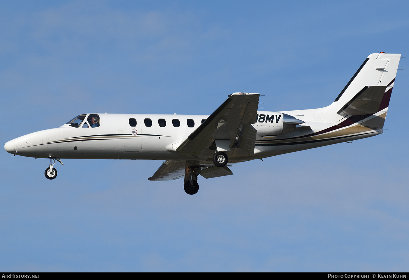 Aircraft Photo of N518MV | Cessna 551 Citation II/SP | AirHistory.net #686382
