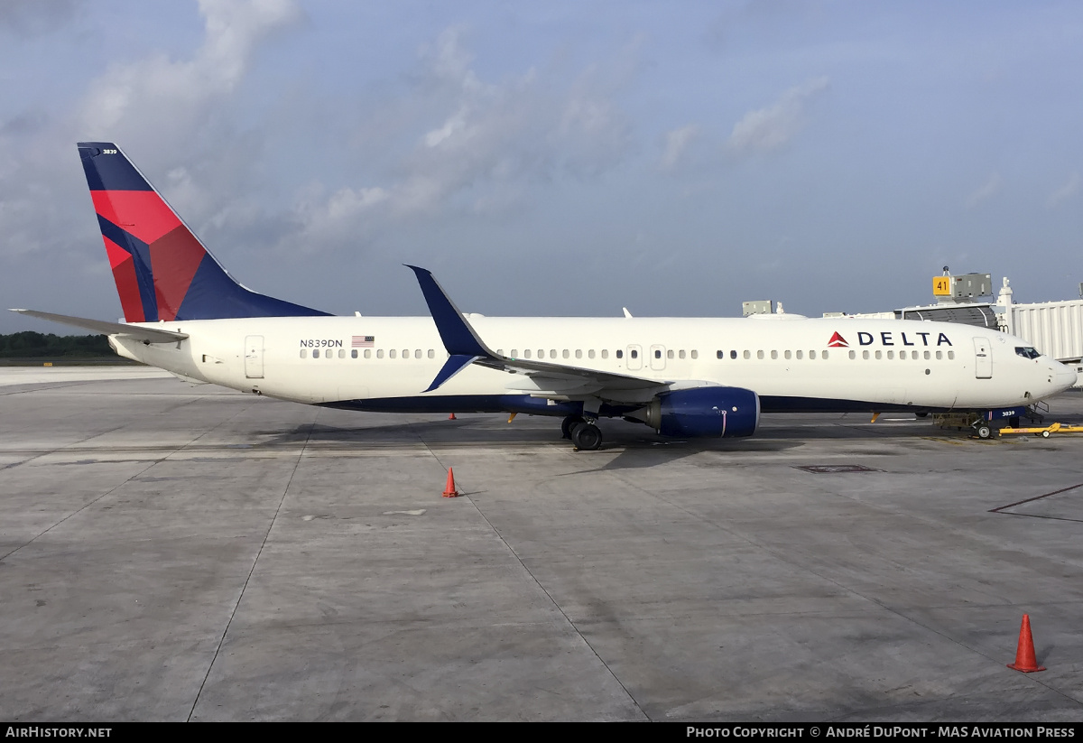 Aircraft Photo of N839DN | Boeing 737-932/ER | Delta Air Lines | AirHistory.net #686383