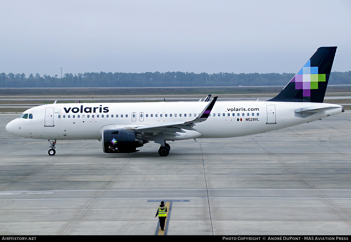 Aircraft Photo of N529VL | Airbus A320-271N | Volaris | AirHistory.net #686384