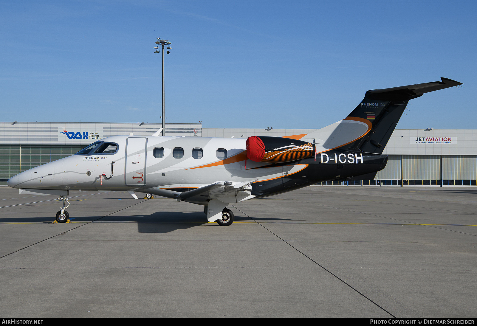 Aircraft Photo of D-ICSH | Embraer EMB-500 Phenom 100 | AirHistory.net #686419