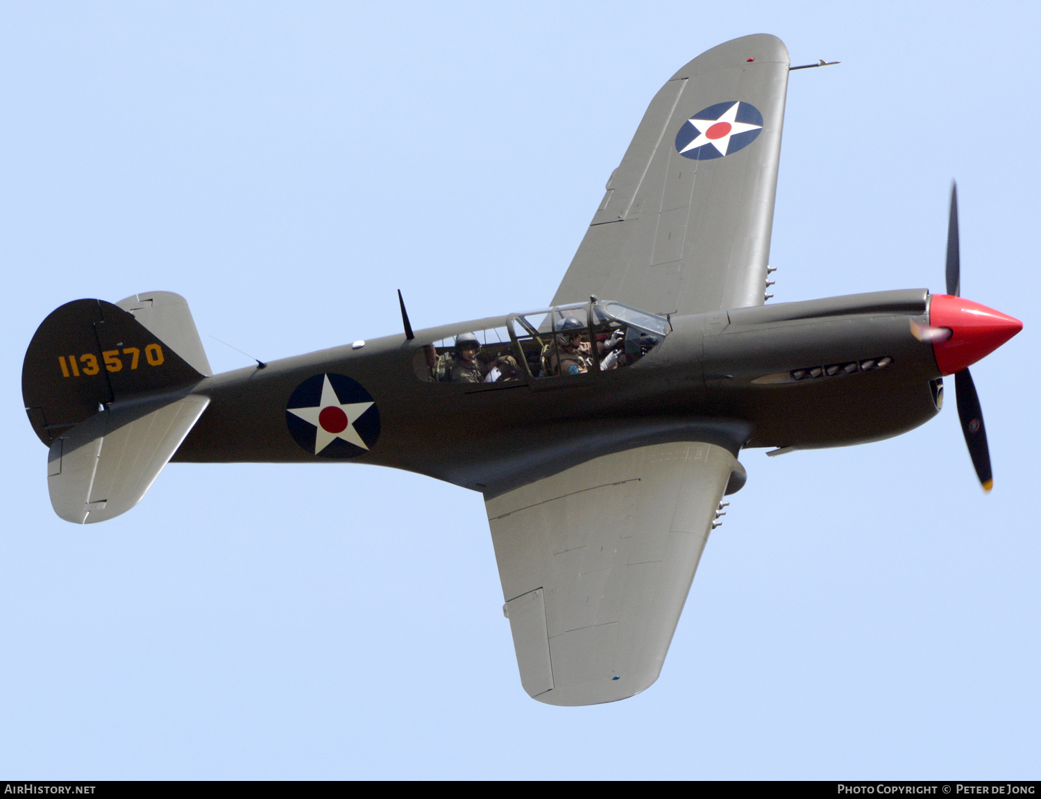 Aircraft Photo of OO-WHK / 113570 | Curtiss P-40E Warhawk | USA - Air Force | AirHistory.net #686435