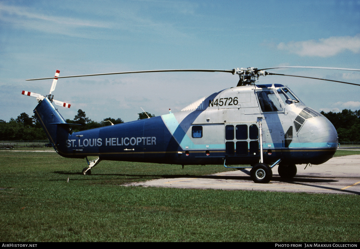 Aircraft Photo of N45726 | Sikorsky S-58 | St. Louis Helicopter Airways | AirHistory.net #686439