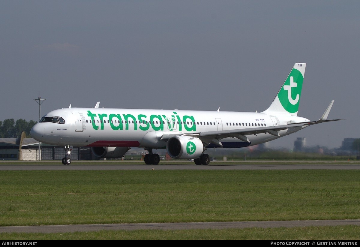 Aircraft Photo of PH-YHX | Airbus A321-252NX | Transavia | AirHistory.net #686440