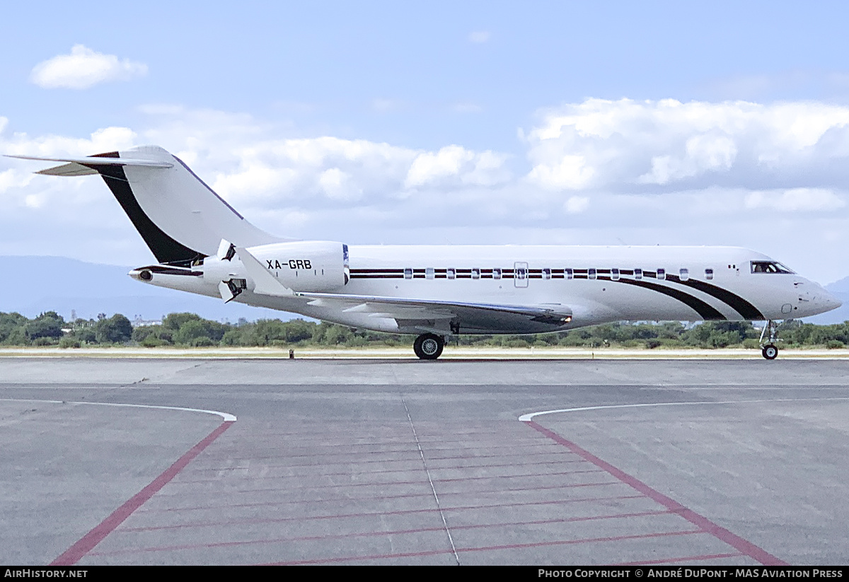 Aircraft Photo of XA-GRB | Bombardier Global 5000 (BD-700-1A11) | AirHistory.net #686442