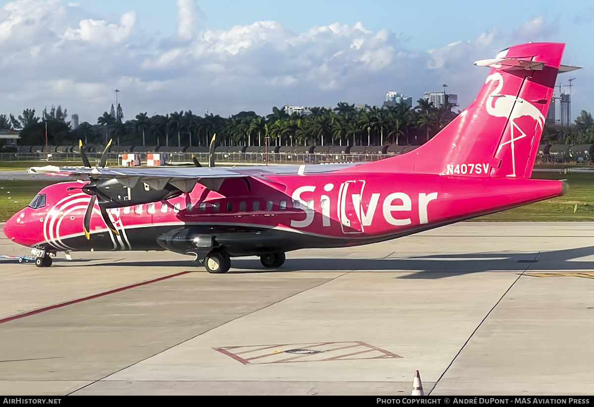 Aircraft Photo of N407SV | ATR ATR-42-500 | Silver Airways | AirHistory.net #686451