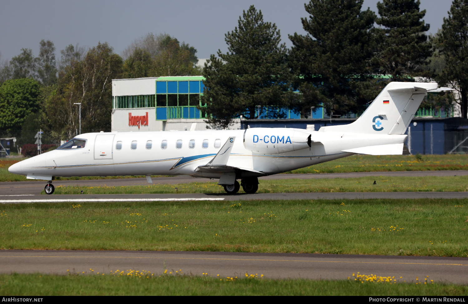 Aircraft Photo of D-COMA | Learjet 45 | AirHistory.net #686468