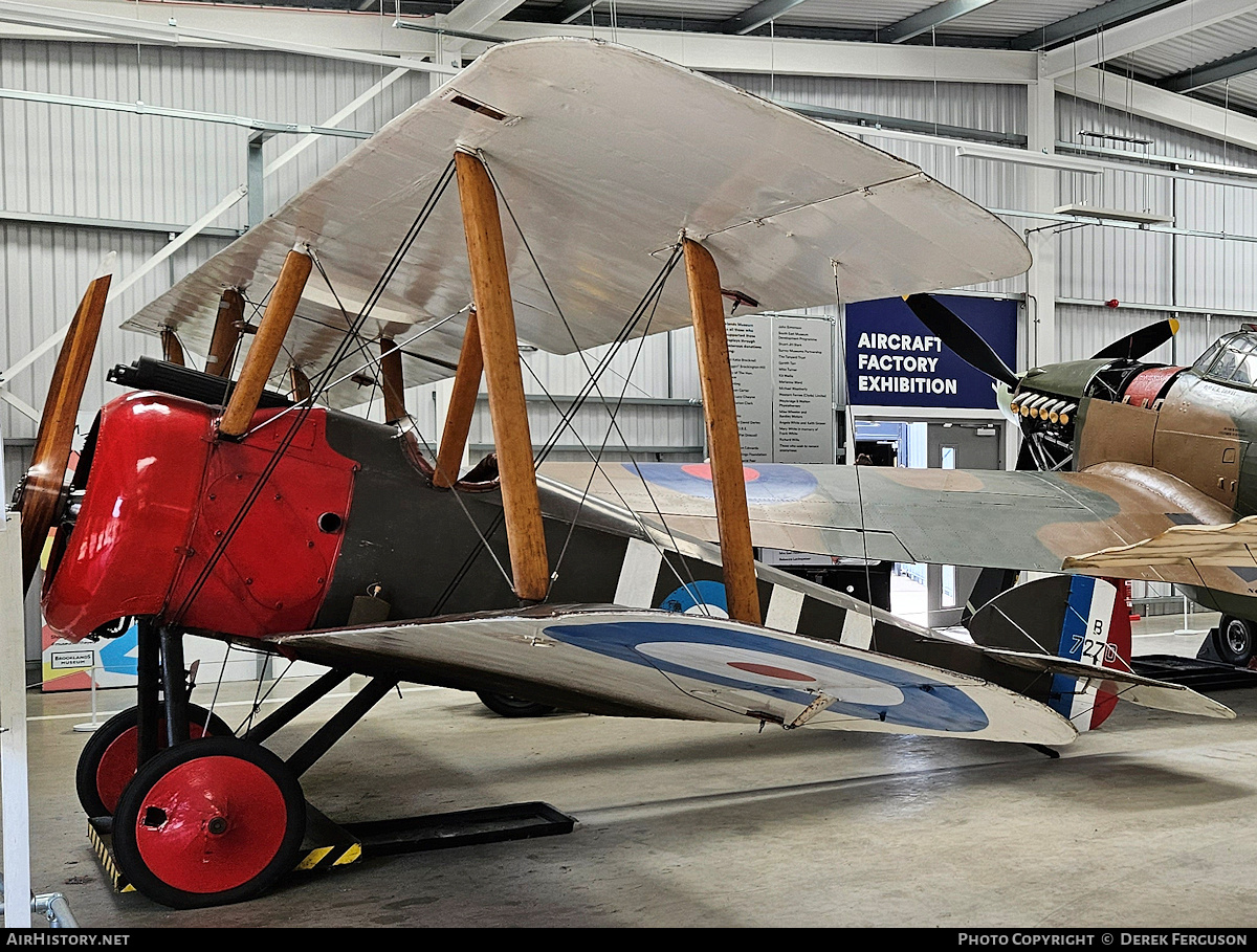 Aircraft Photo of B7270 | Sopwith F-1 Camel Replica | UK - Air Force | AirHistory.net #686480