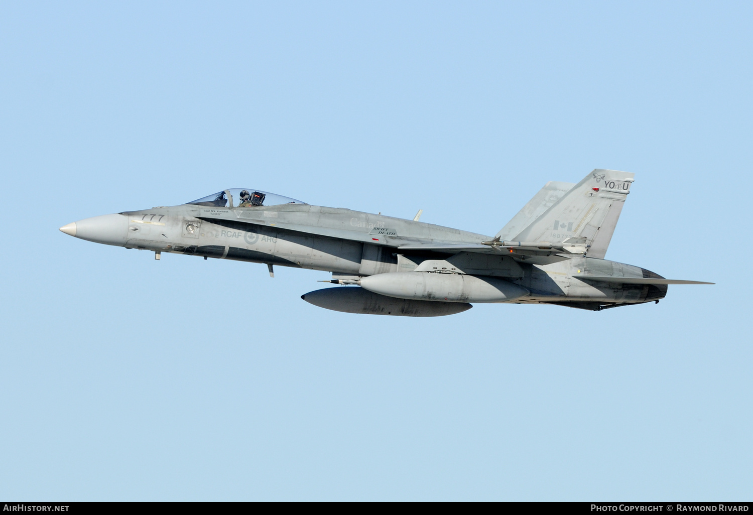 Aircraft Photo of 188777 / 777 | McDonnell Douglas CF-188 Hornet | Canada - Air Force | AirHistory.net #686482