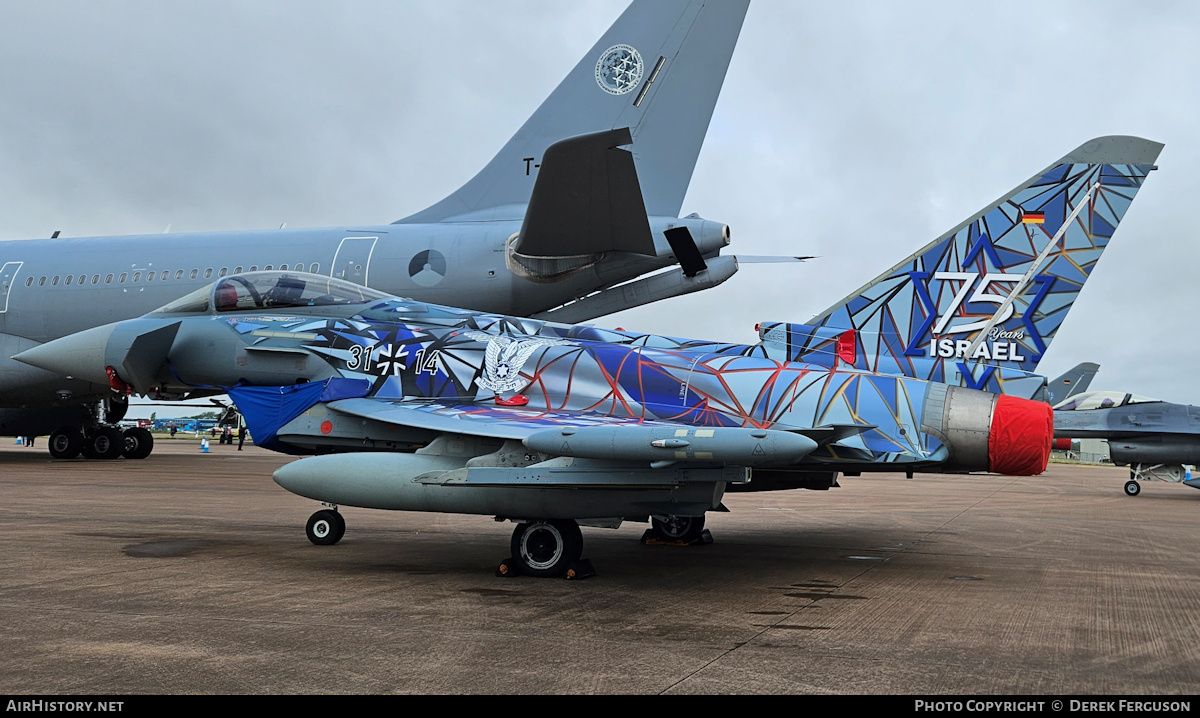 Aircraft Photo of 3114 | Eurofighter EF-2000 Typhoon S | Germany - Air Force | AirHistory.net #686485