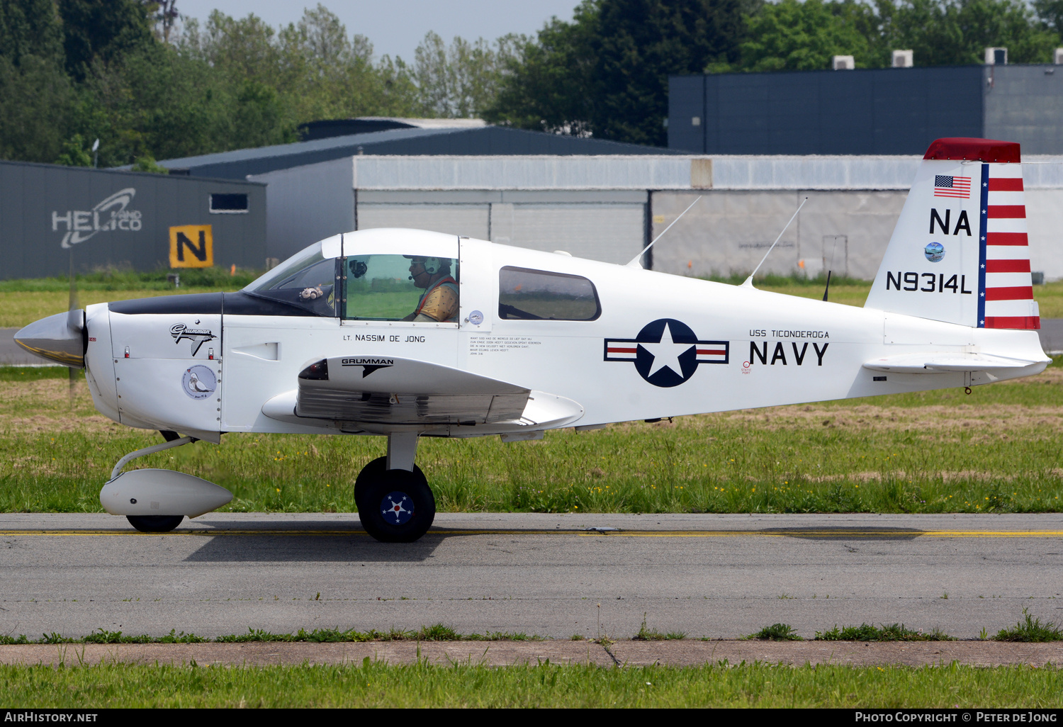 Aircraft Photo of N9314L | Grumman American AA-1A Trainer | USA - Navy | AirHistory.net #686486