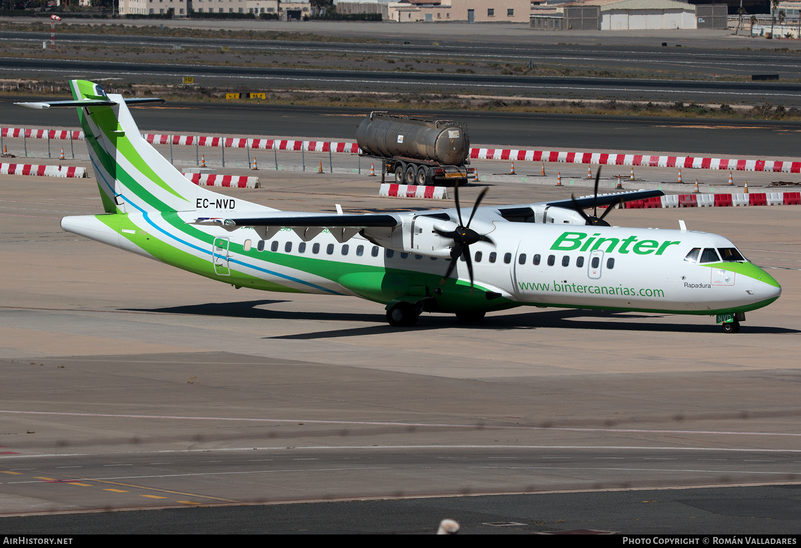 Aircraft Photo of EC-NVD | ATR ATR-72-600 (ATR-72-212A) | Binter Canarias | AirHistory.net #686489