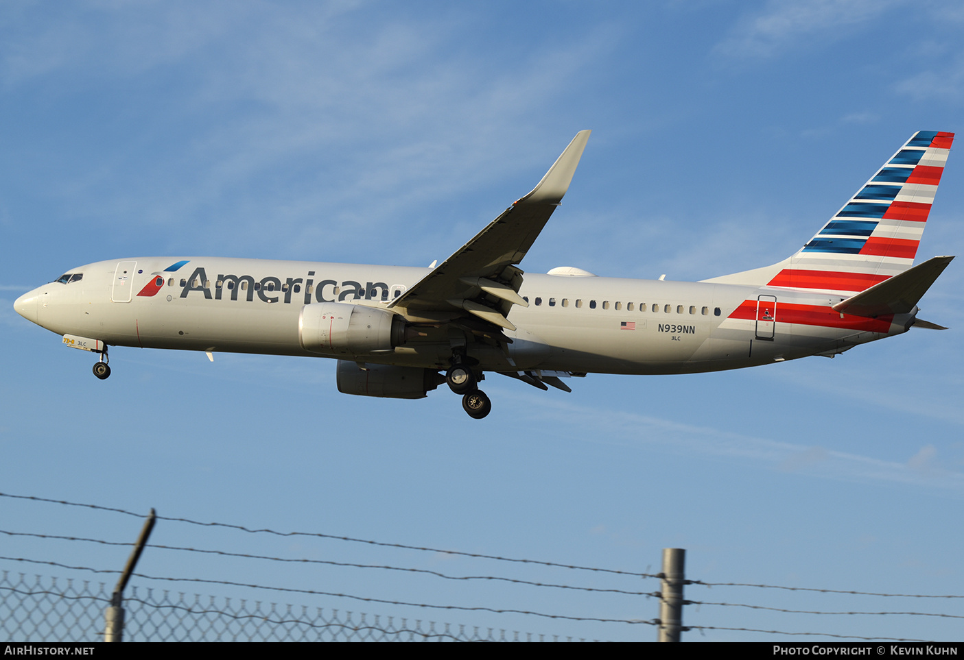Aircraft Photo of N939NN | Boeing 737-823 | American Airlines | AirHistory.net #686490