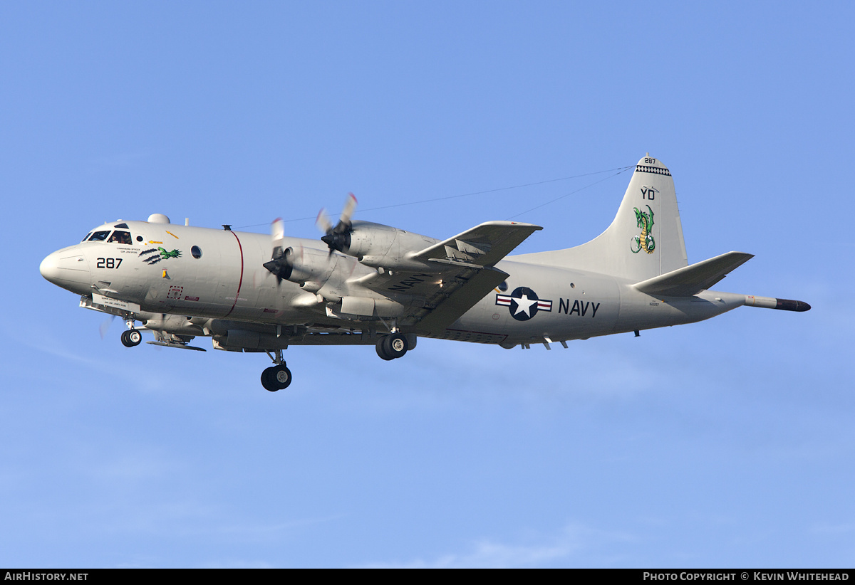 Aircraft Photo of 160287 | Lockheed P-3C Orion | USA - Navy | AirHistory.net #686494