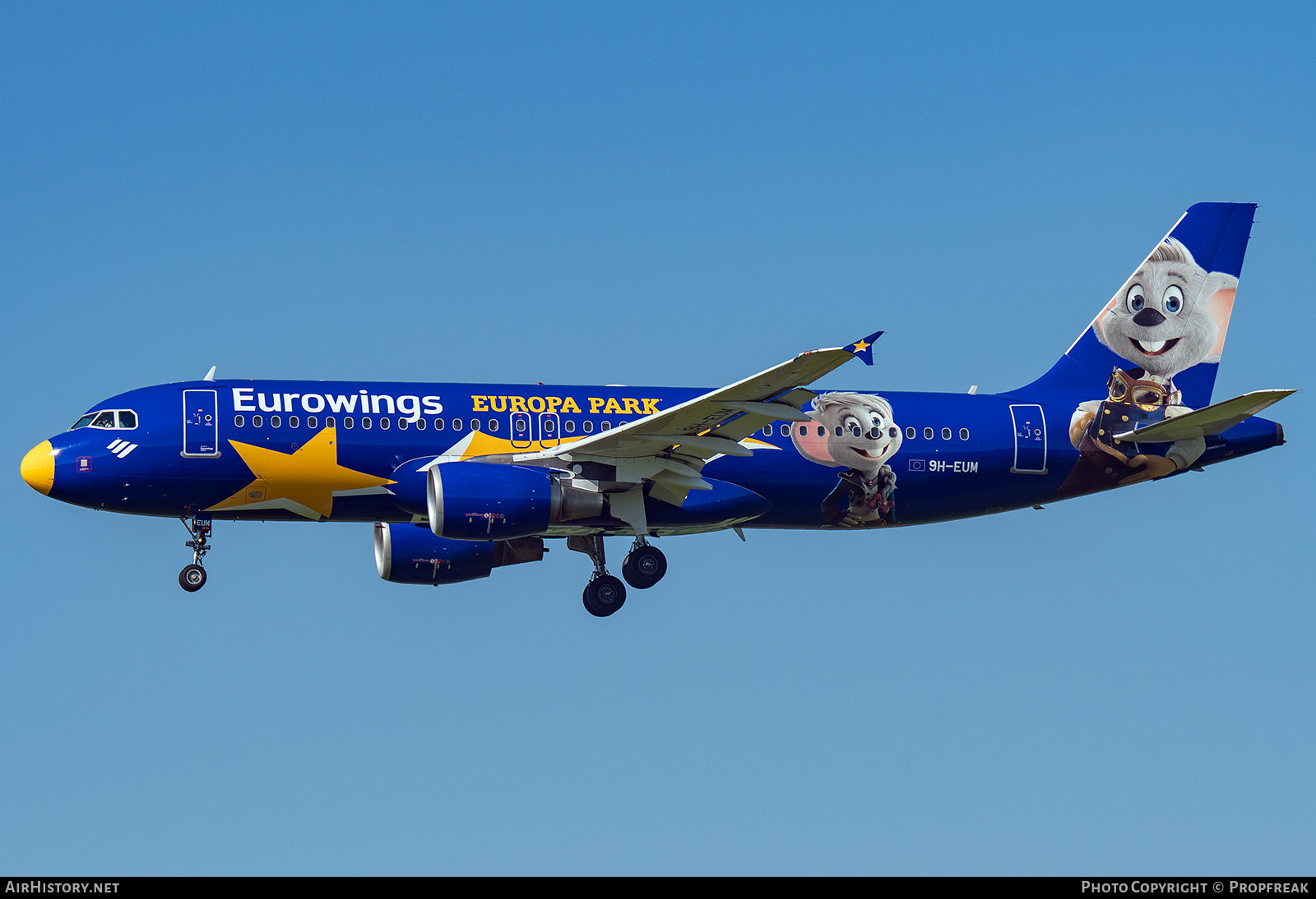 Aircraft Photo of 9H-EUM | Airbus A320-214 | Eurowings | AirHistory.net #686511