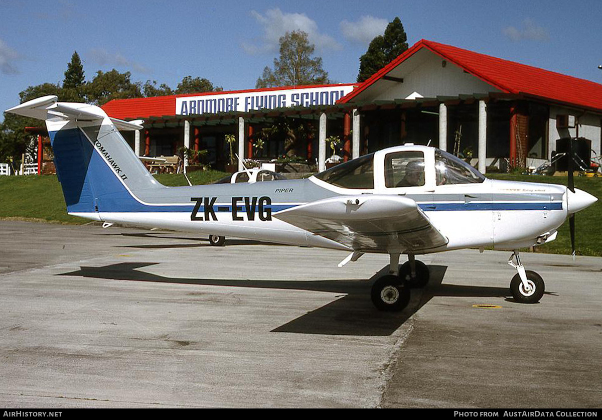 Aircraft Photo of ZK-EVG | Piper PA-38-112 Tomahawk II | Ardmore Flying School | AirHistory.net #686512