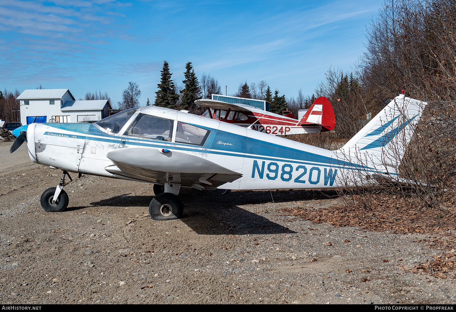 Aircraft Photo of N9820W | Piper PA-28-140 Cherokee | AirHistory.net #686524