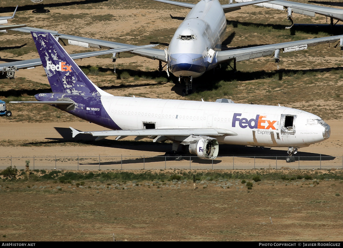 Aircraft Photo of N812FD | Airbus A310-324/F | FedEx Express | AirHistory.net #686530