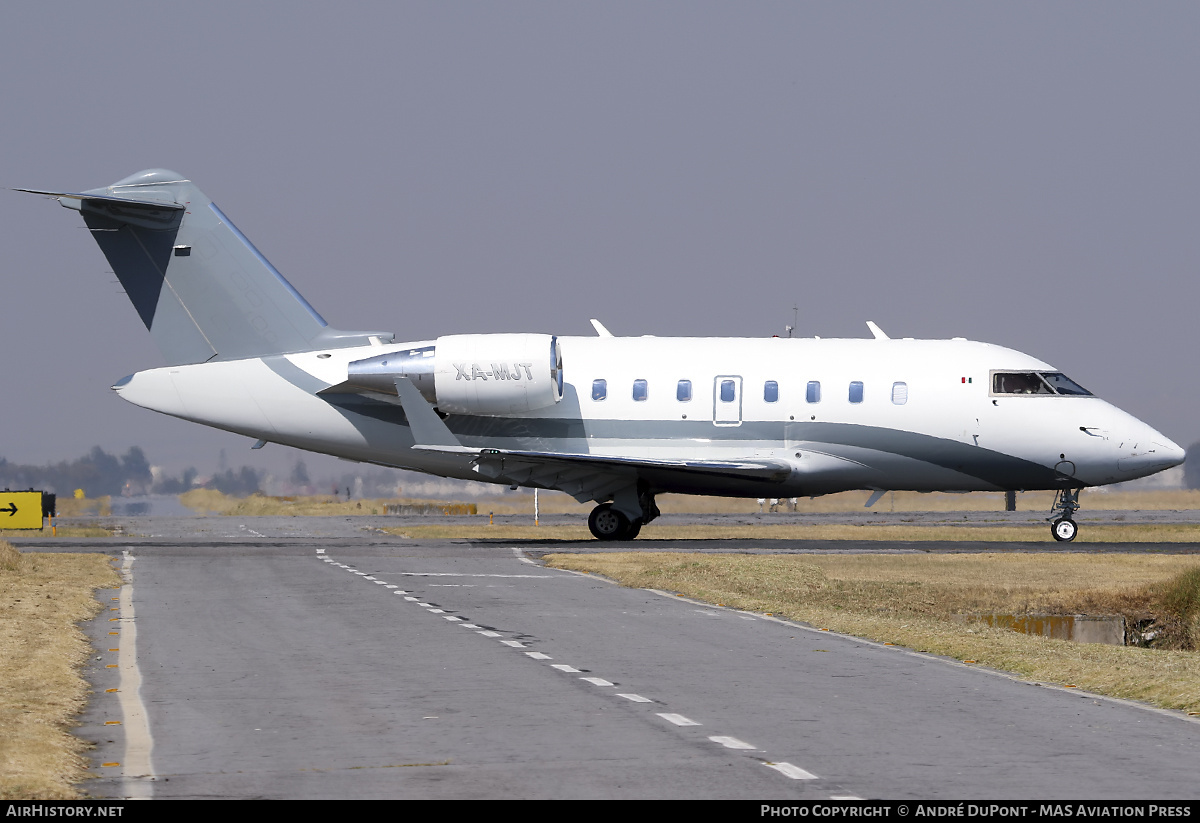 Aircraft Photo of XA-MJT | Bombardier Challenger 605 (CL-600-2B16) | AirHistory.net #686540