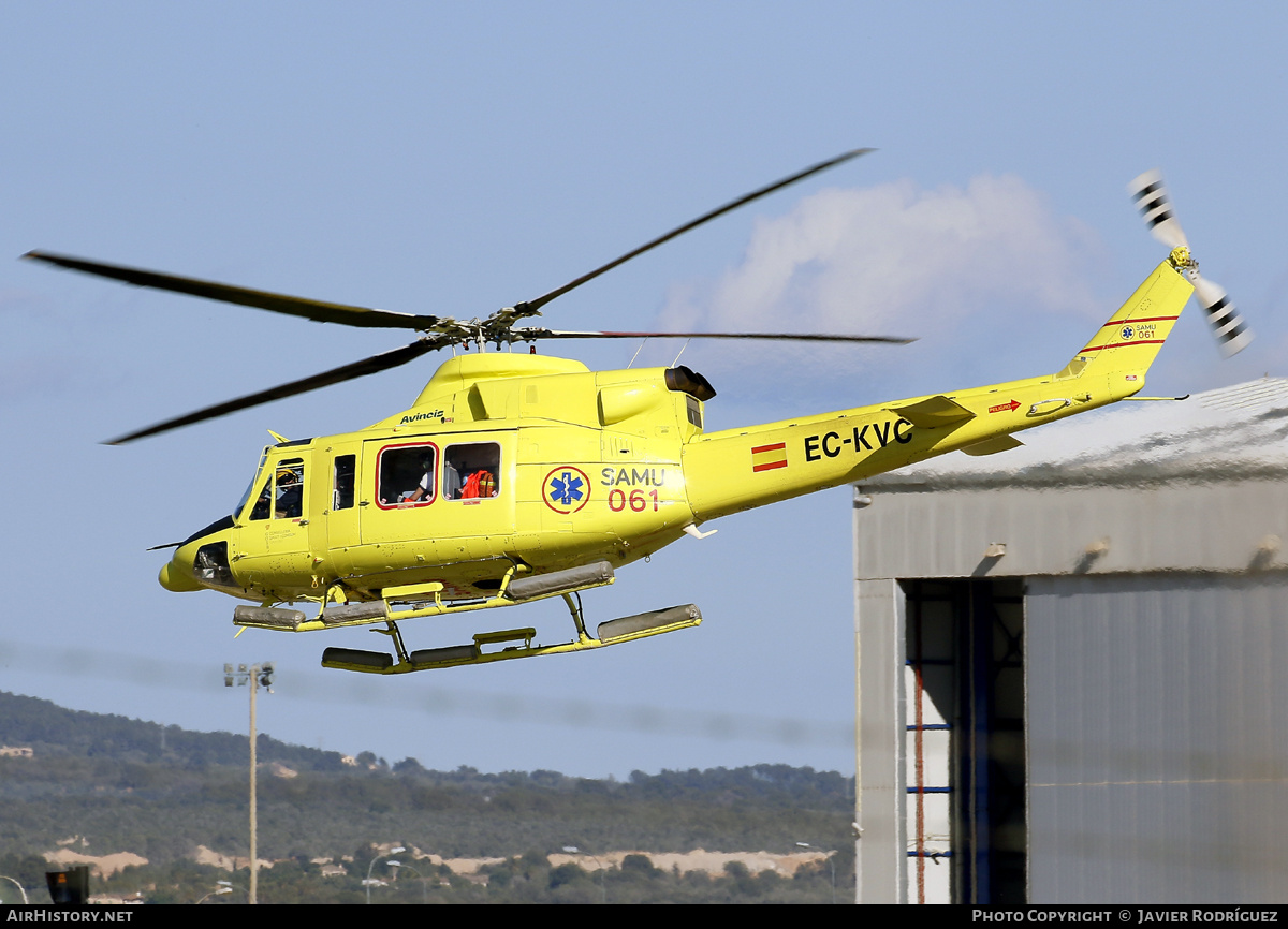 Aircraft Photo of EC-KVC | Bell 412EP | Avincis | AirHistory.net #686568