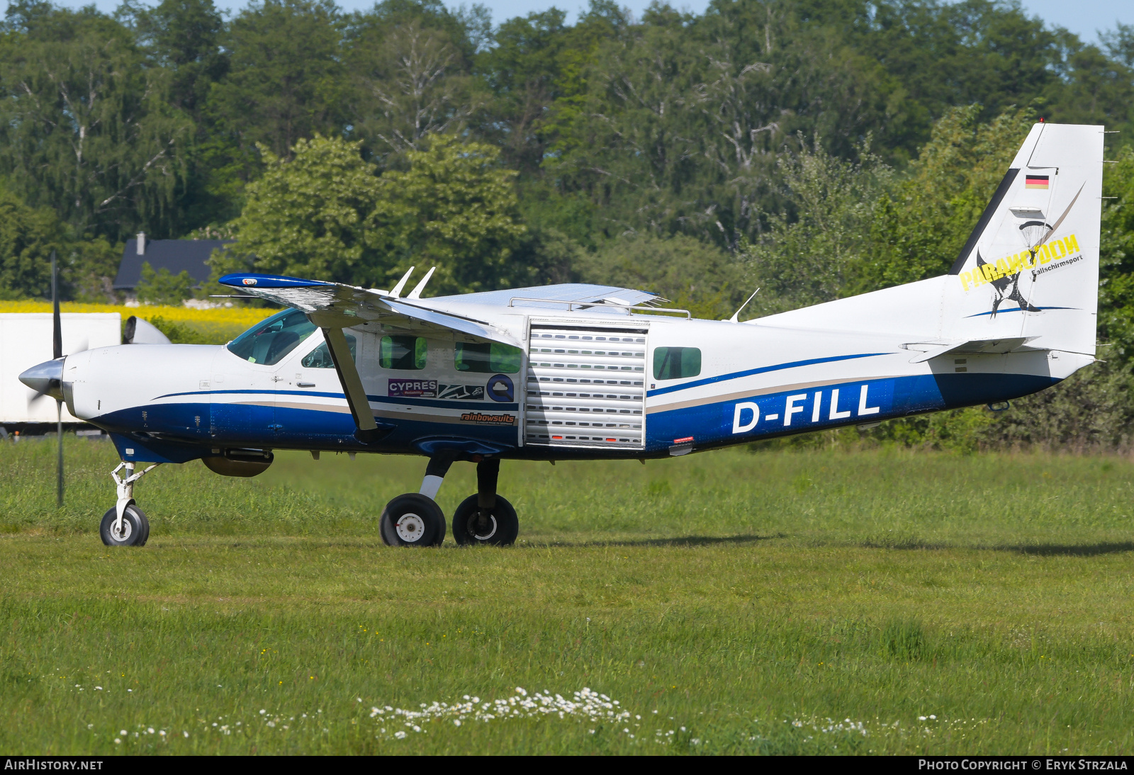Aircraft Photo of D-FILL | Cessna 208 Caravan I | Paranodon Fallschirmsport | AirHistory.net #686569