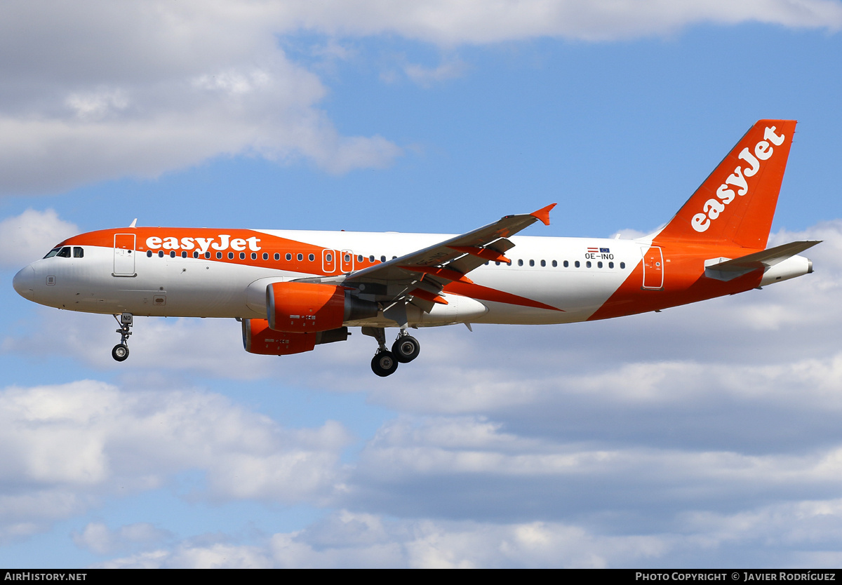 Aircraft Photo of OE-INO | Airbus A320-214 | EasyJet | AirHistory.net #686570
