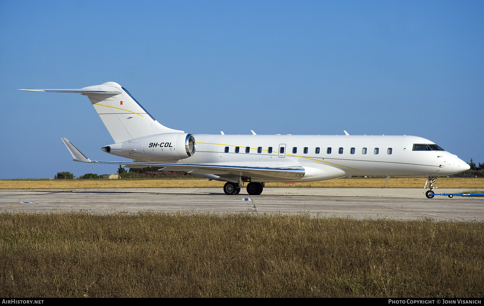 Aircraft Photo of 9H-COL | Bombardier Global Express (BD-700-1A10) | AirHistory.net #686579