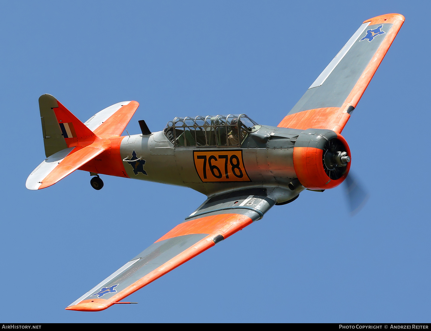 Aircraft Photo of N7678Z / 7678 | North American AT-6C Texan | South Africa - Air Force | AirHistory.net #686592